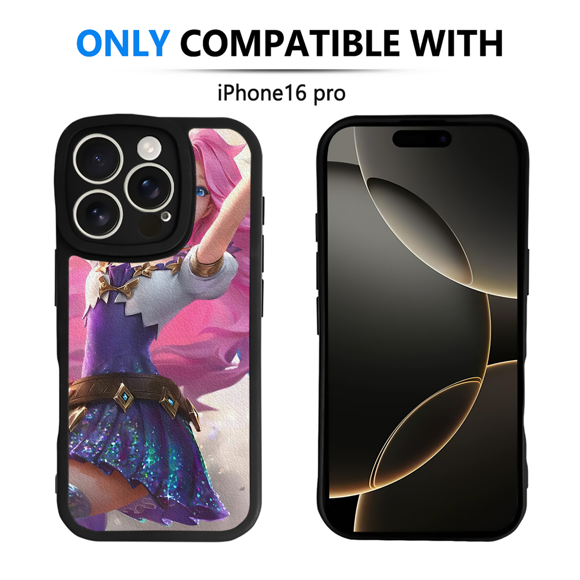 リーグ・オブ・レジェンド League of Legends LOL 【iPhone 16シリーズ対応】シリコンスマホケース（レザー調） 材質：シリコン